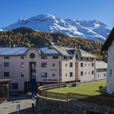 Hotel Restaurant Alte Brauerei Celerina/Schlarigna Eksteriør billede