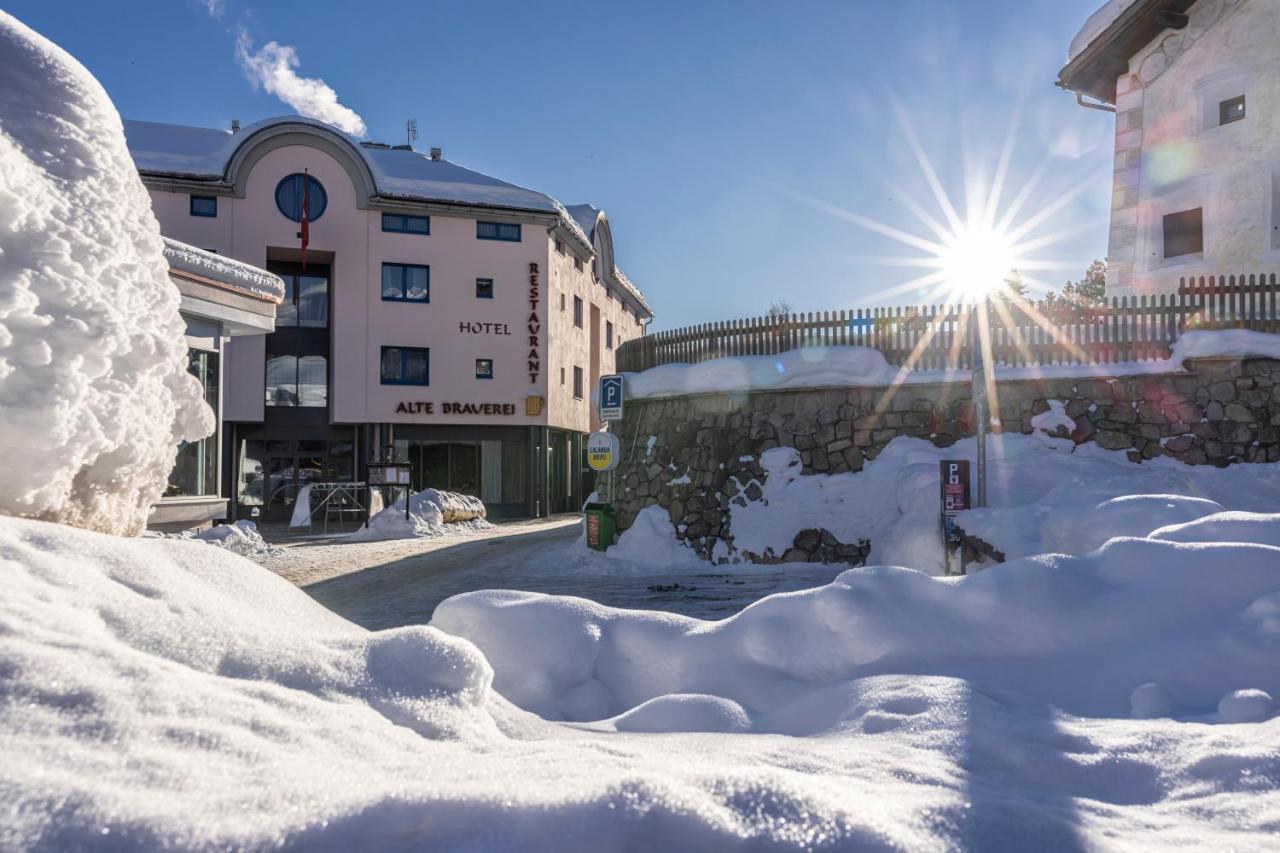 Hotel Restaurant Alte Brauerei Celerina/Schlarigna Eksteriør billede