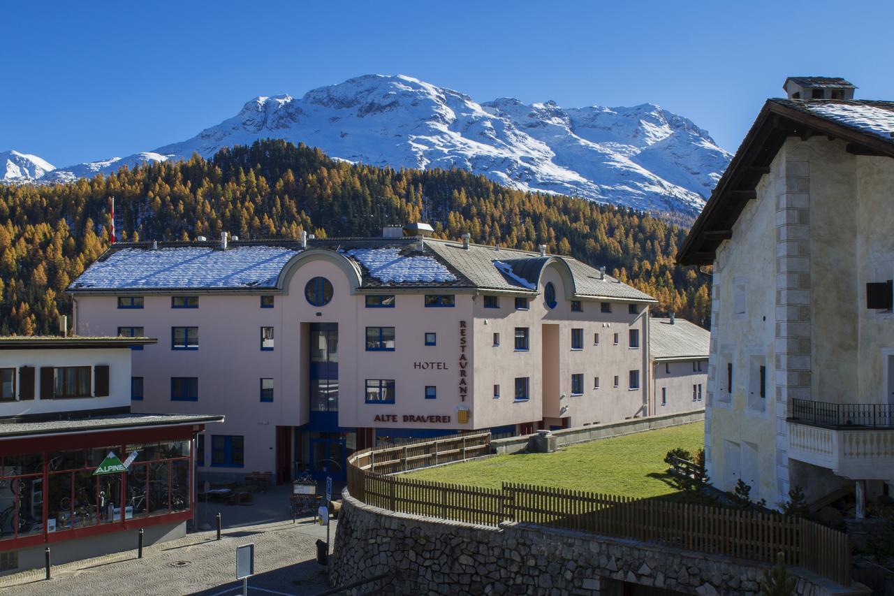 Hotel Restaurant Alte Brauerei Celerina/Schlarigna Eksteriør billede